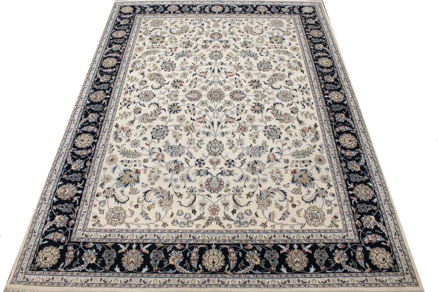 8x10 Traditional Hand Knotted Wool Area Rug - MR029414