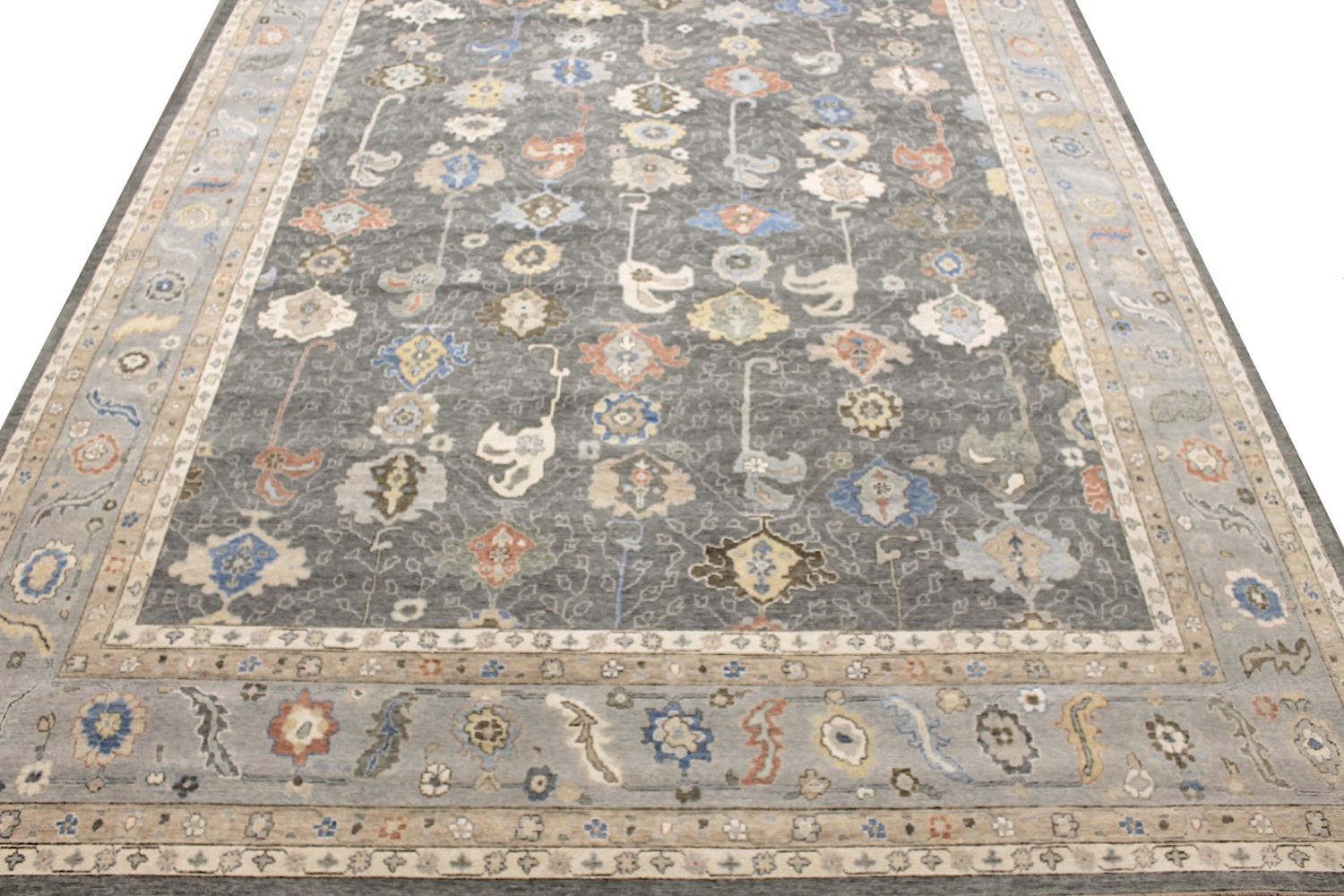 OVERSIZE Oushak Hand Knotted Wool Area Rug - MR029418