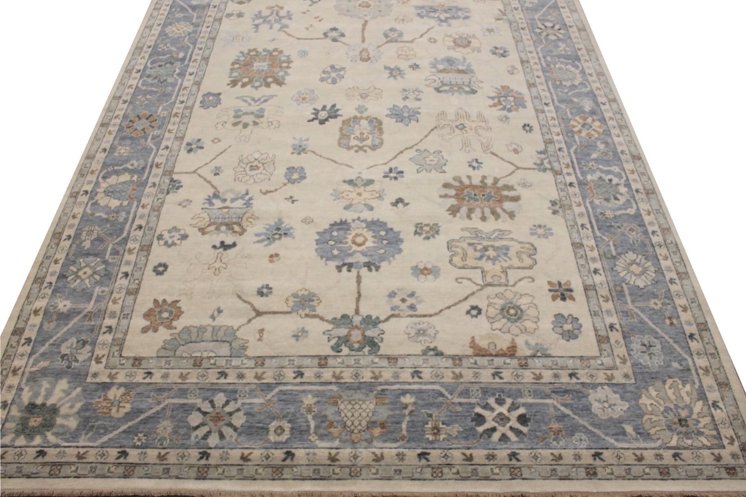 9x12 Oushak Hand Knotted Wool Area Rug - MR029420