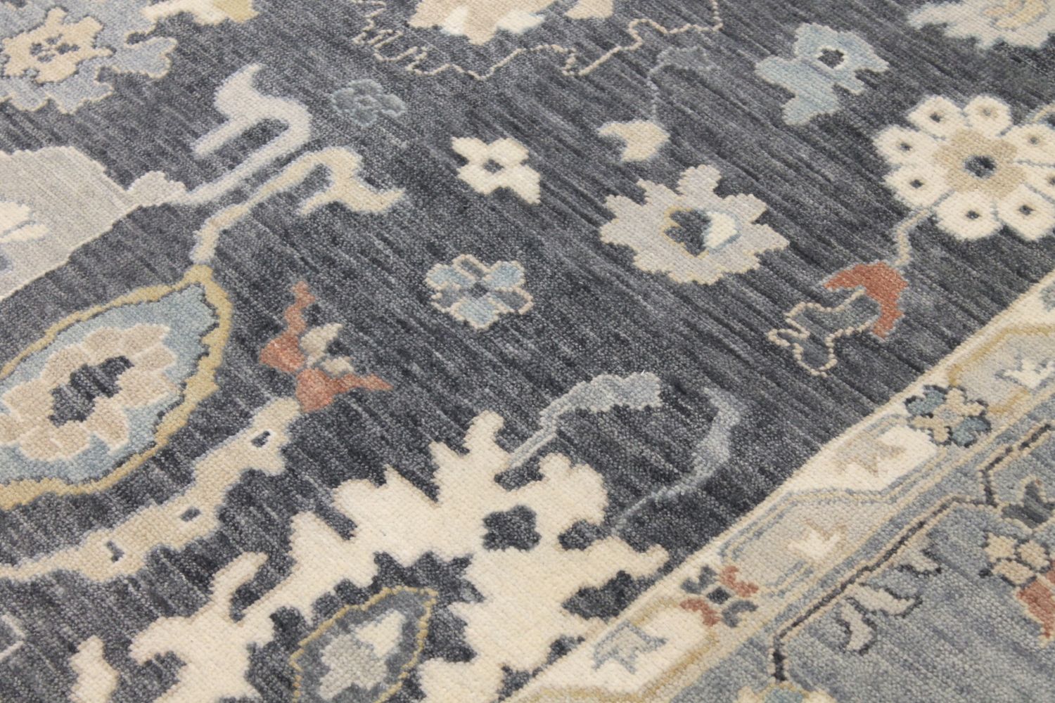 9x12 Oushak Hand Knotted Wool Area Rug - MR029421