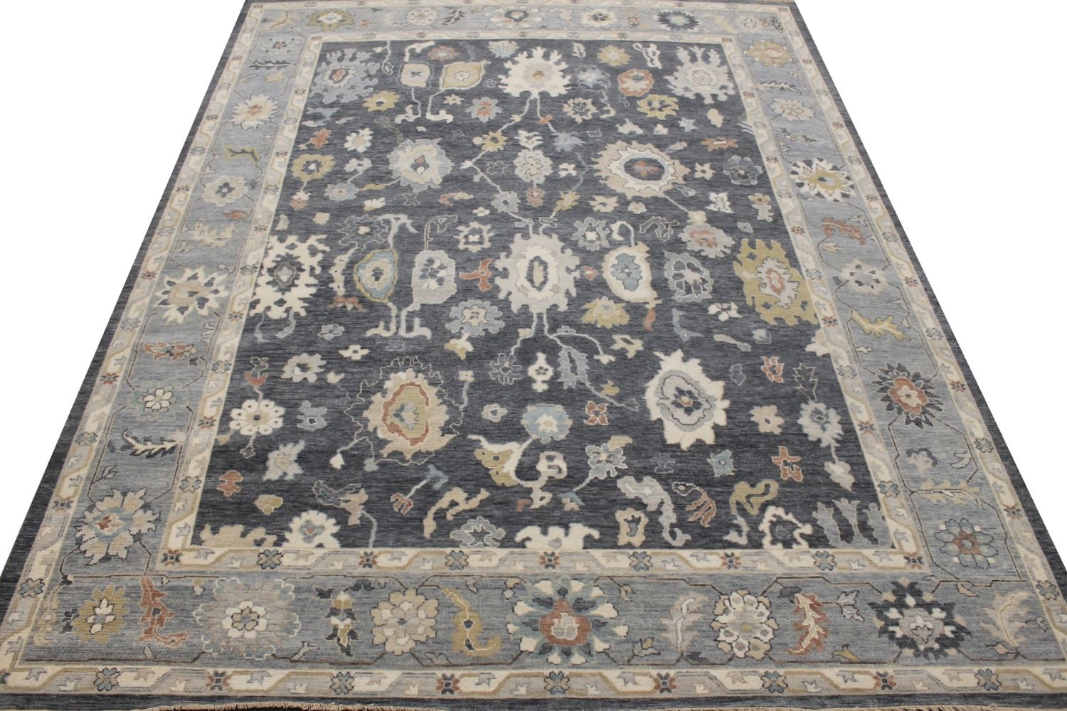 9x12 Oushak Hand Knotted Wool Area Rug - MR029421