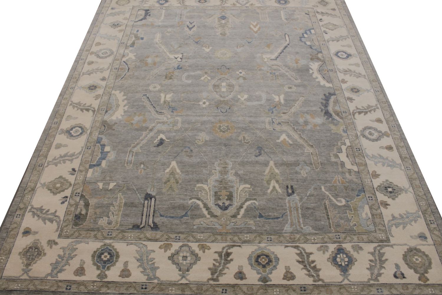 9x12 Oushak Hand Knotted Wool Area Rug - MR029423