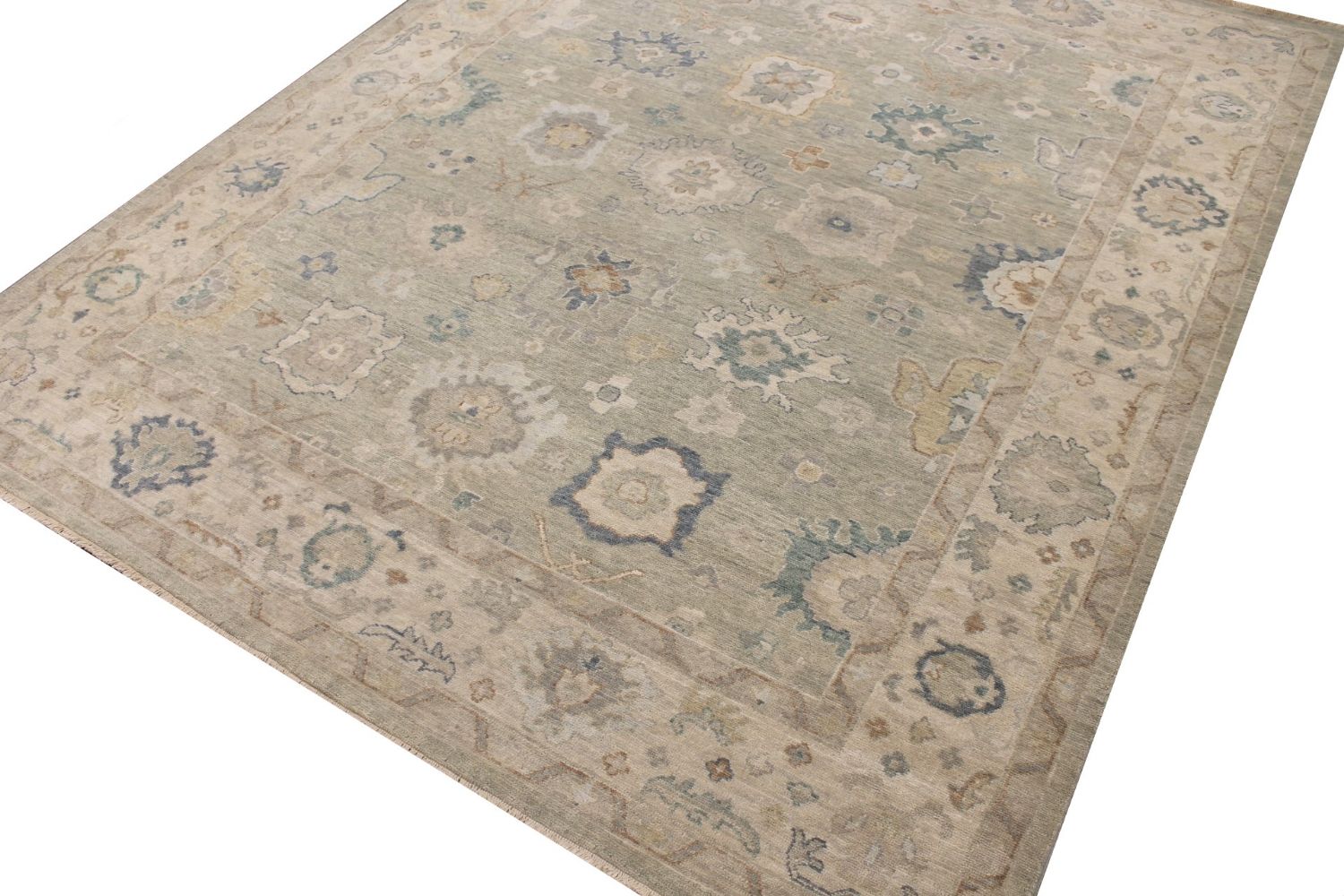 8x10 Oushak Hand Knotted Wool Area Rug - MR029426