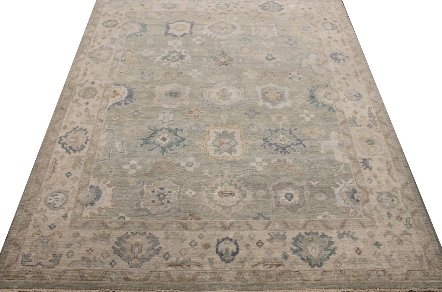 8x10 Oushak Hand Knotted Wool Area Rug - MR029426