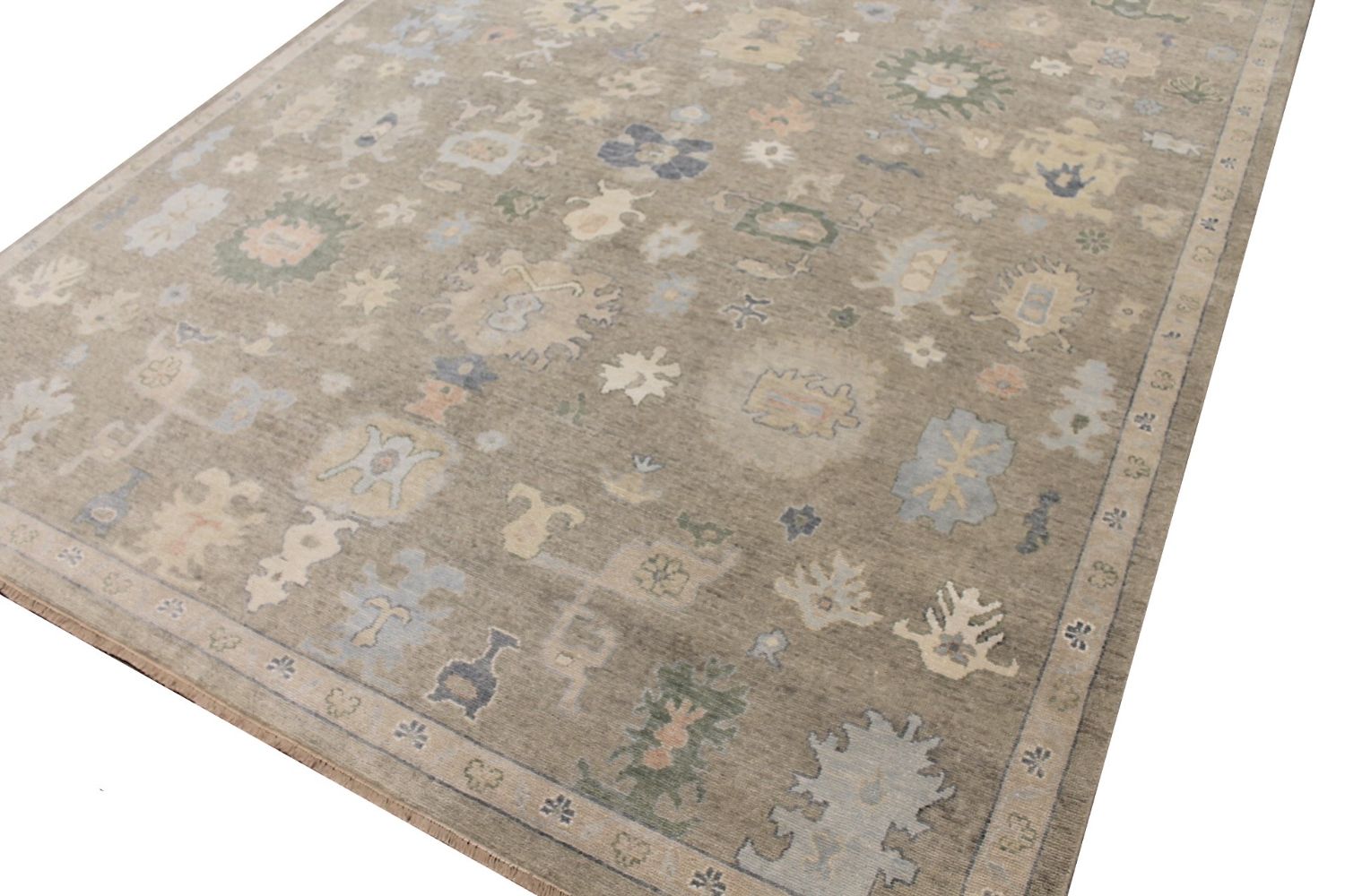 8x10 Oushak Hand Knotted Wool Area Rug - MR029427