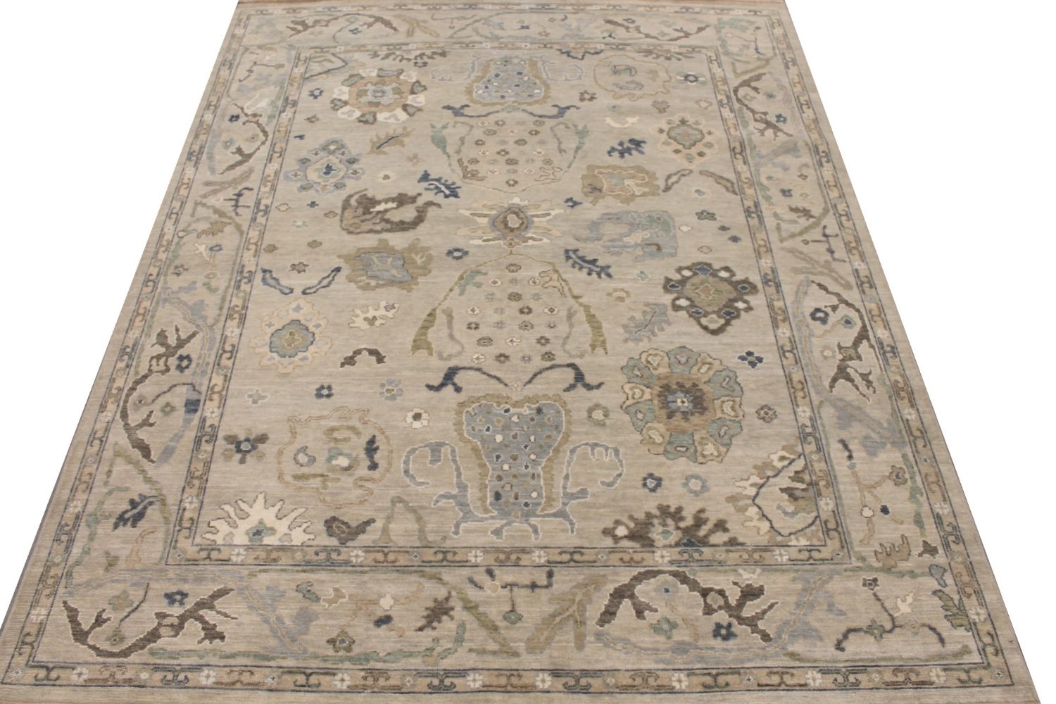 8x10 Oushak Hand Knotted Wool Area Rug - MR029428