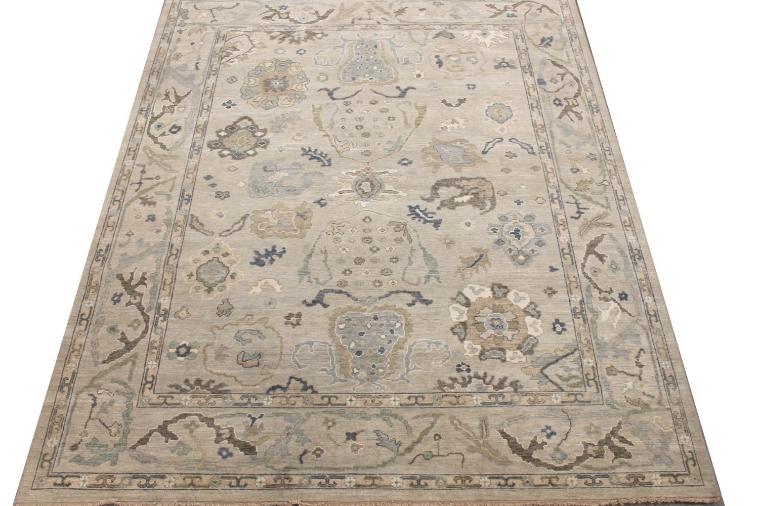 8x10 Oushak Hand Knotted Wool Area Rug - MR029428