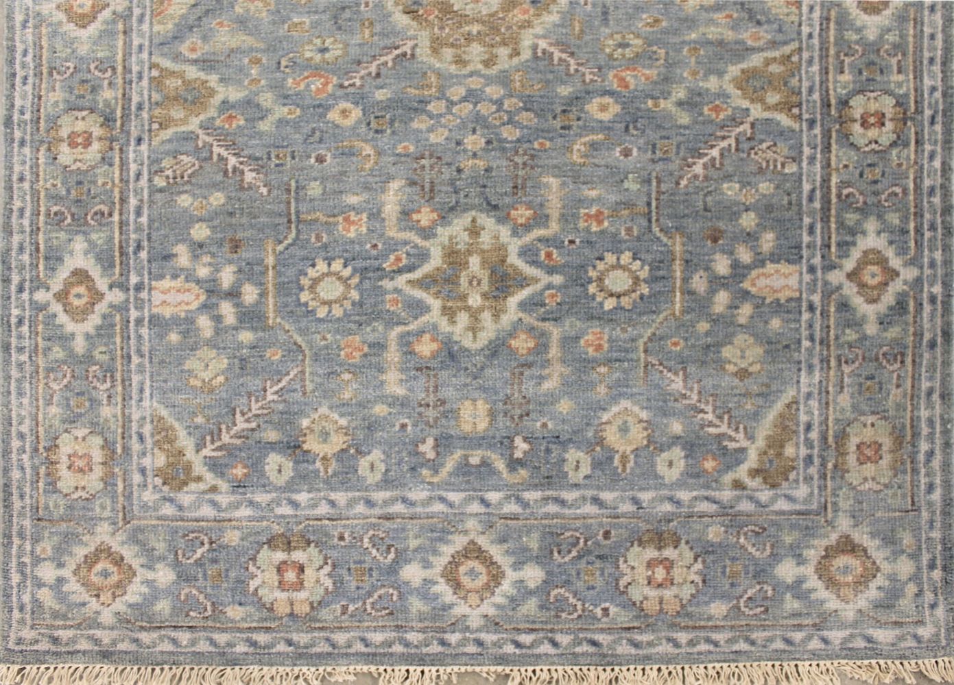 4x6 Oushak Hand Knotted Wool Area Rug - MR029431