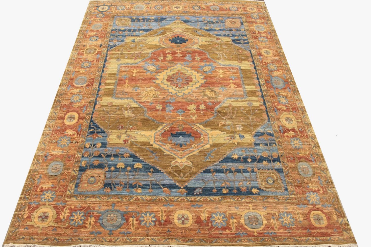 9x12 Aryana & Antique Revivals Hand Knotted Wool Area Rug - MR029435