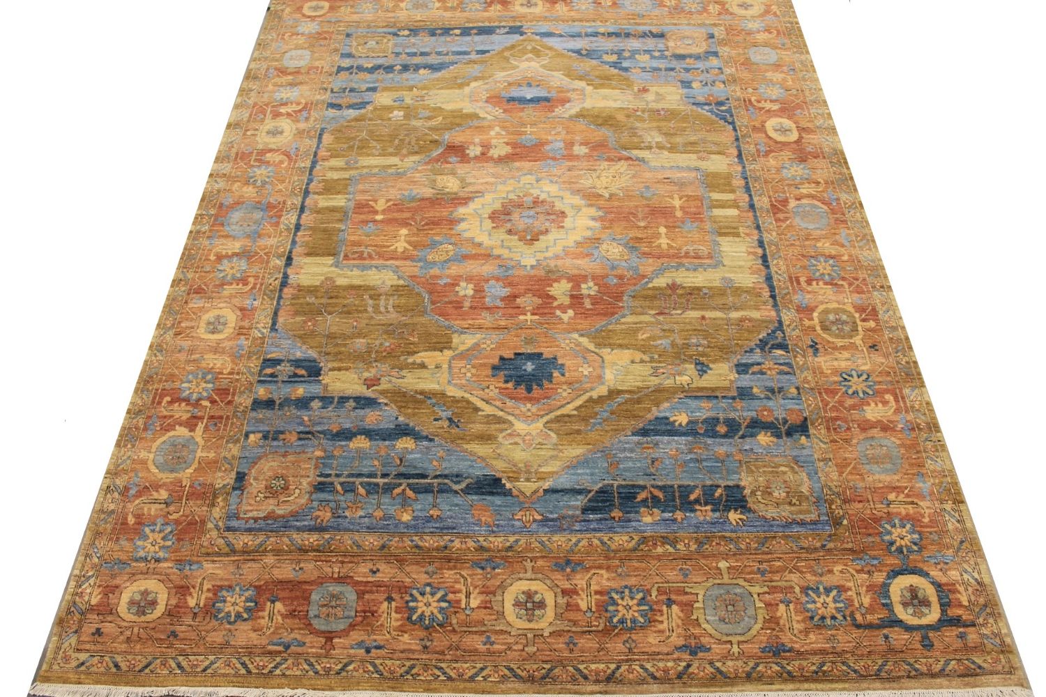 9x12 Aryana & Antique Revivals Hand Knotted Wool Area Rug - MR029435