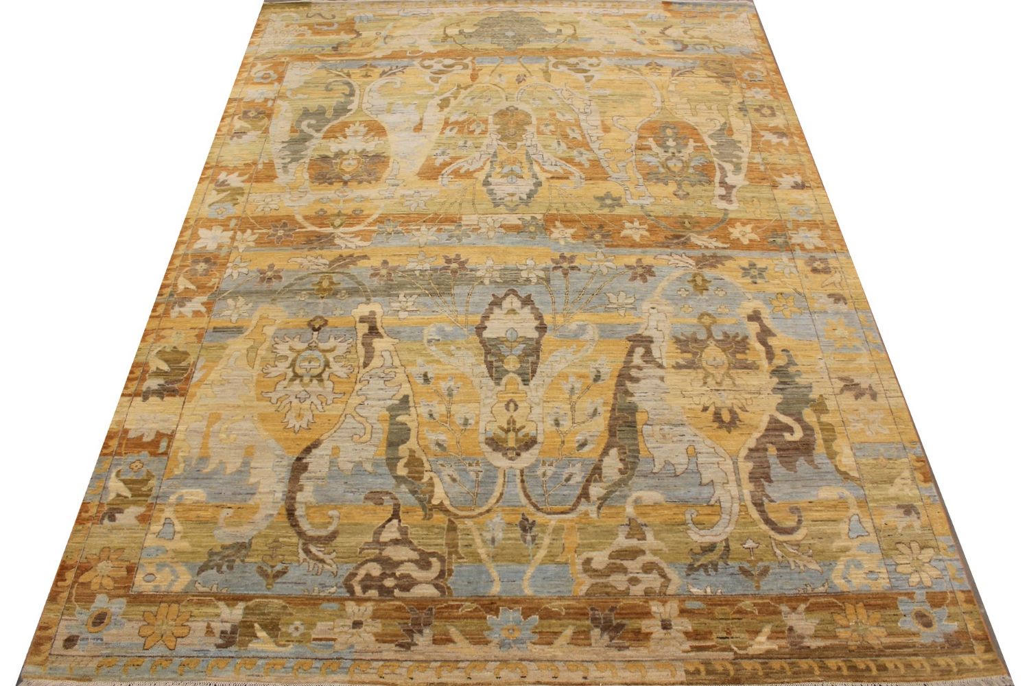 9x12 Aryana & Antique Revivals Hand Knotted Wool Area Rug - MR029436