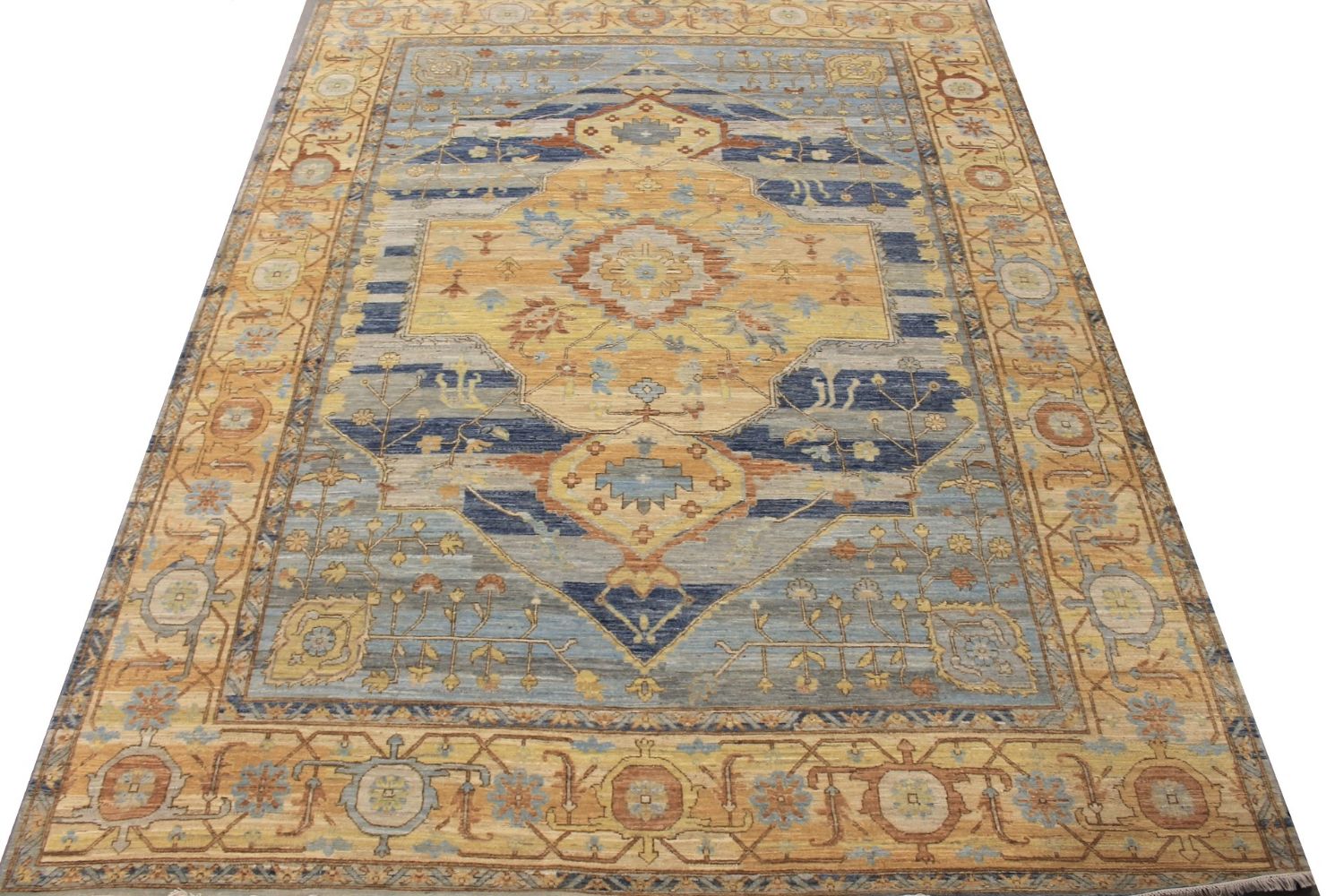 9x12 Aryana & Antique Revivals Hand Knotted Wool Area Rug - MR029437