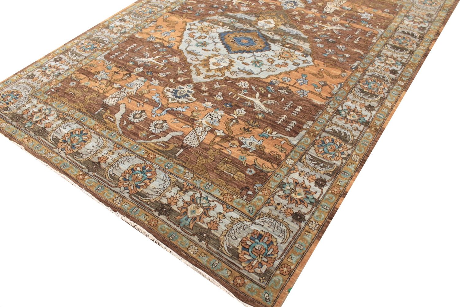 9x12 Aryana & Antique Revivals Hand Knotted Wool Area Rug - MR029439