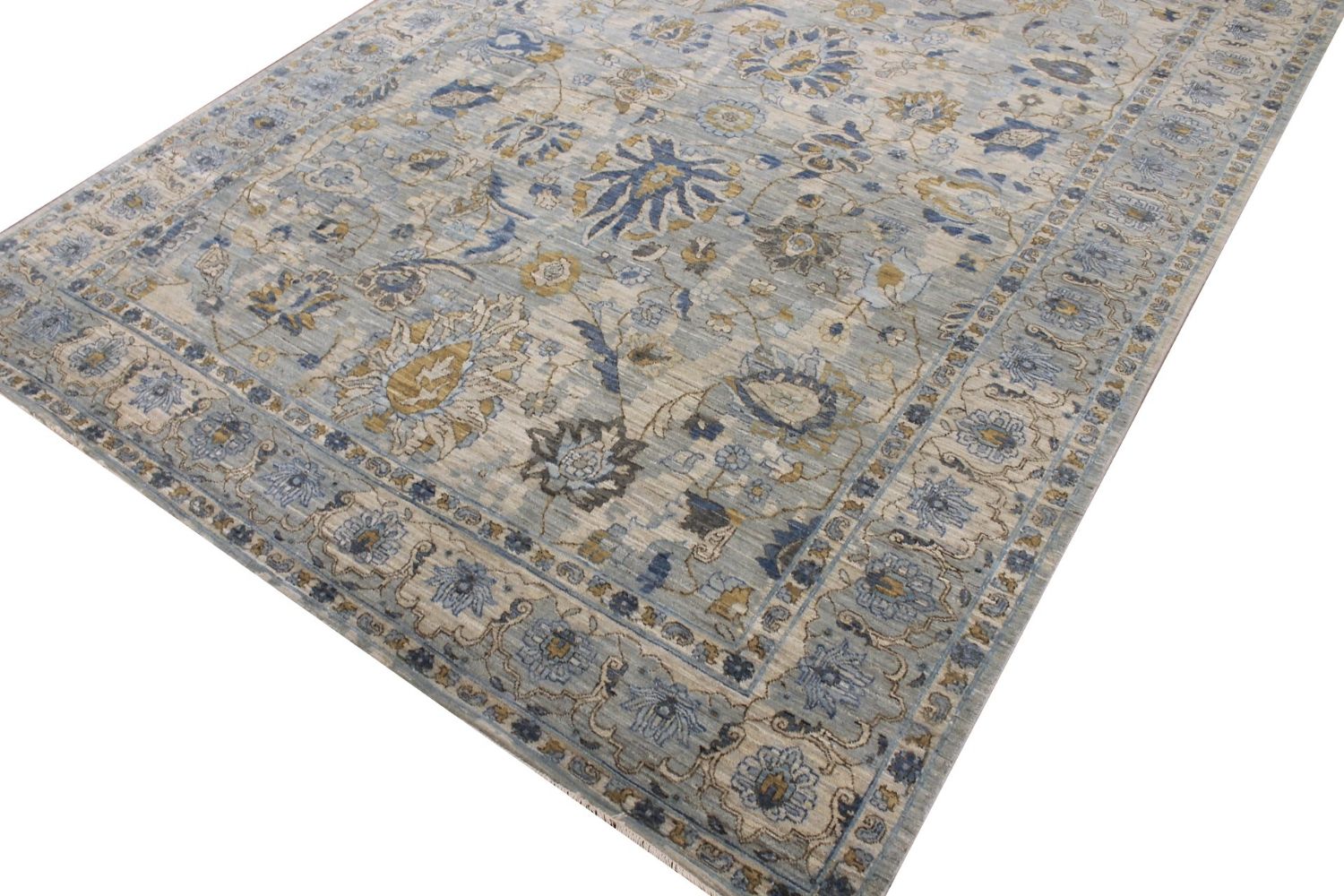 9x12 Aryana & Antique Revivals Hand Knotted Wool Area Rug - MR029440