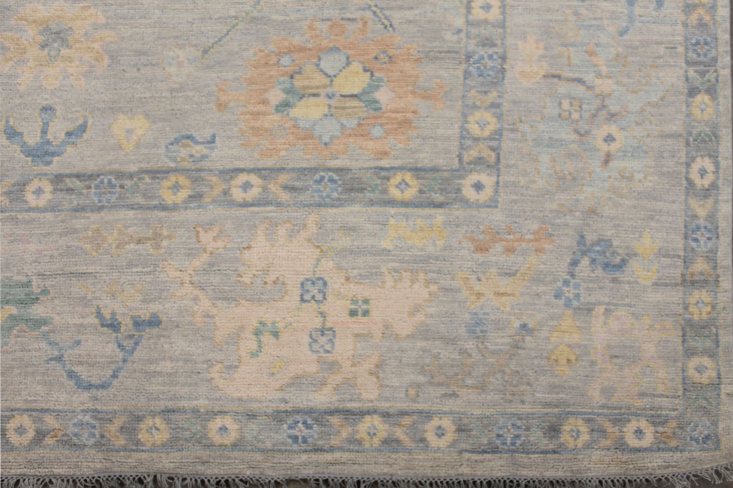 9x12 Oushak Hand Knotted Wool Area Rug - MR029442