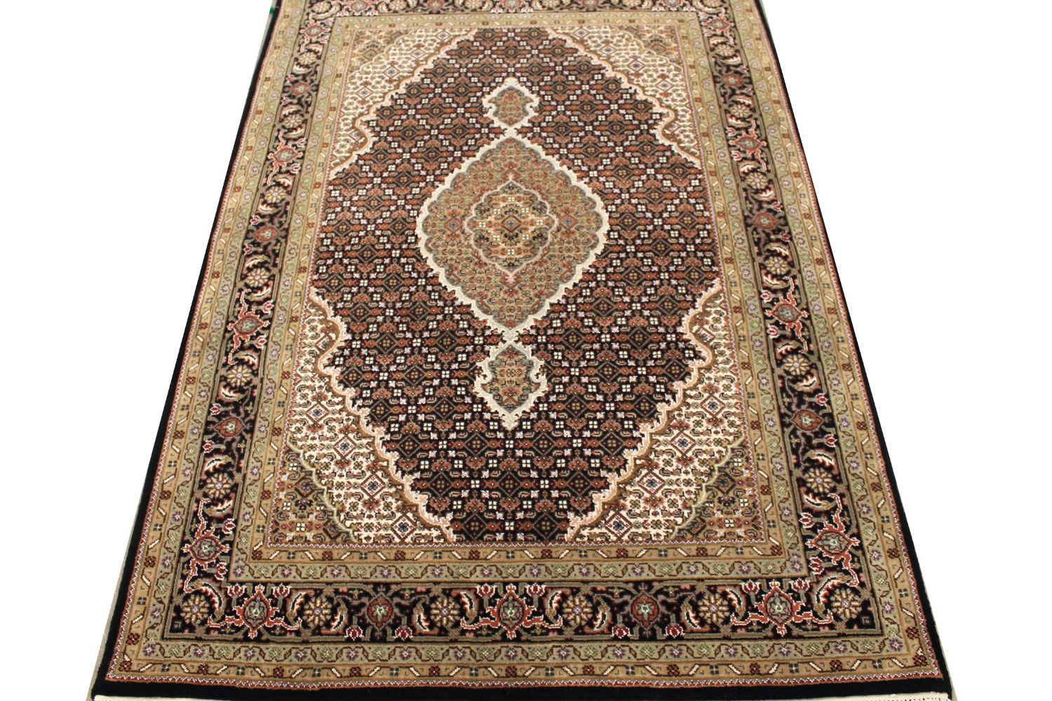 5x7/8 Traditional Hand Knotted Wool Area Rug - MR029509