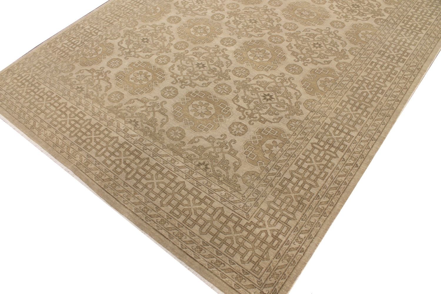 9x12 Aryana & Antique Revivals Hand Knotted Wool Area Rug - MR029512