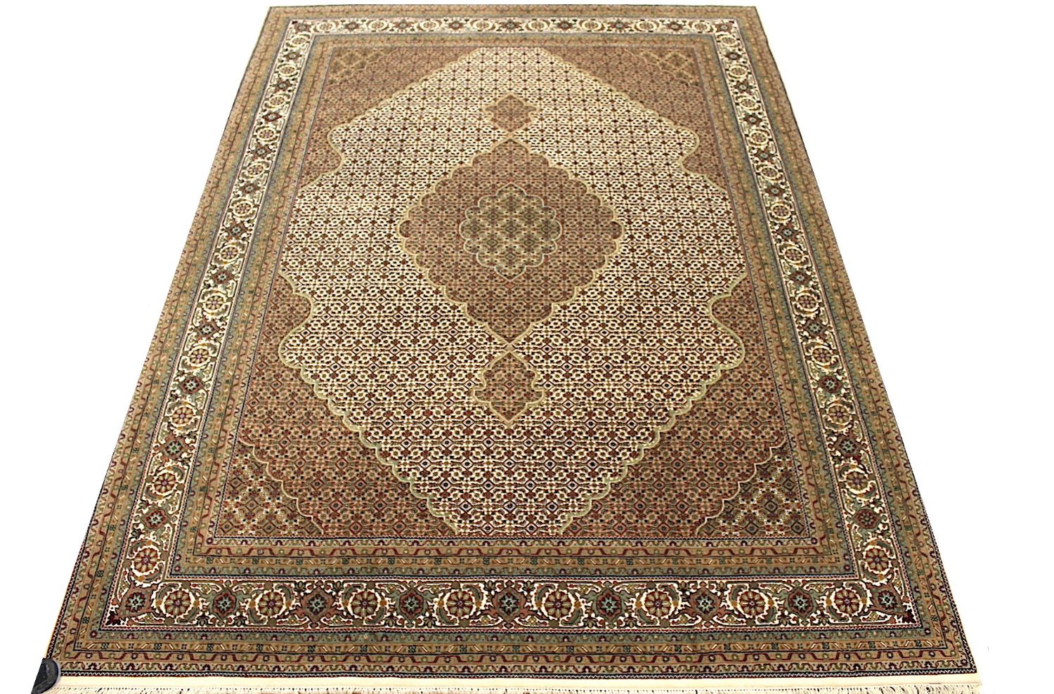 9x12 Traditional Hand Knotted Wool Area Rug - MR029717