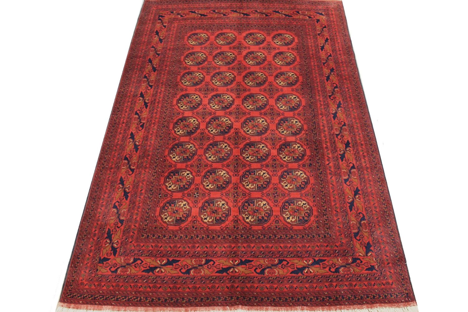 8x10 Tribal Hand Knotted Wool Area Rug - MR029726