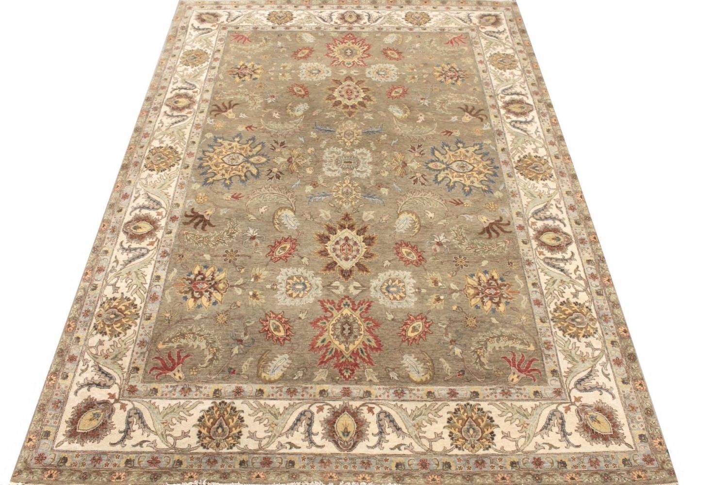 9x12 Traditional Hand Knotted Wool Area Rug - MR029757