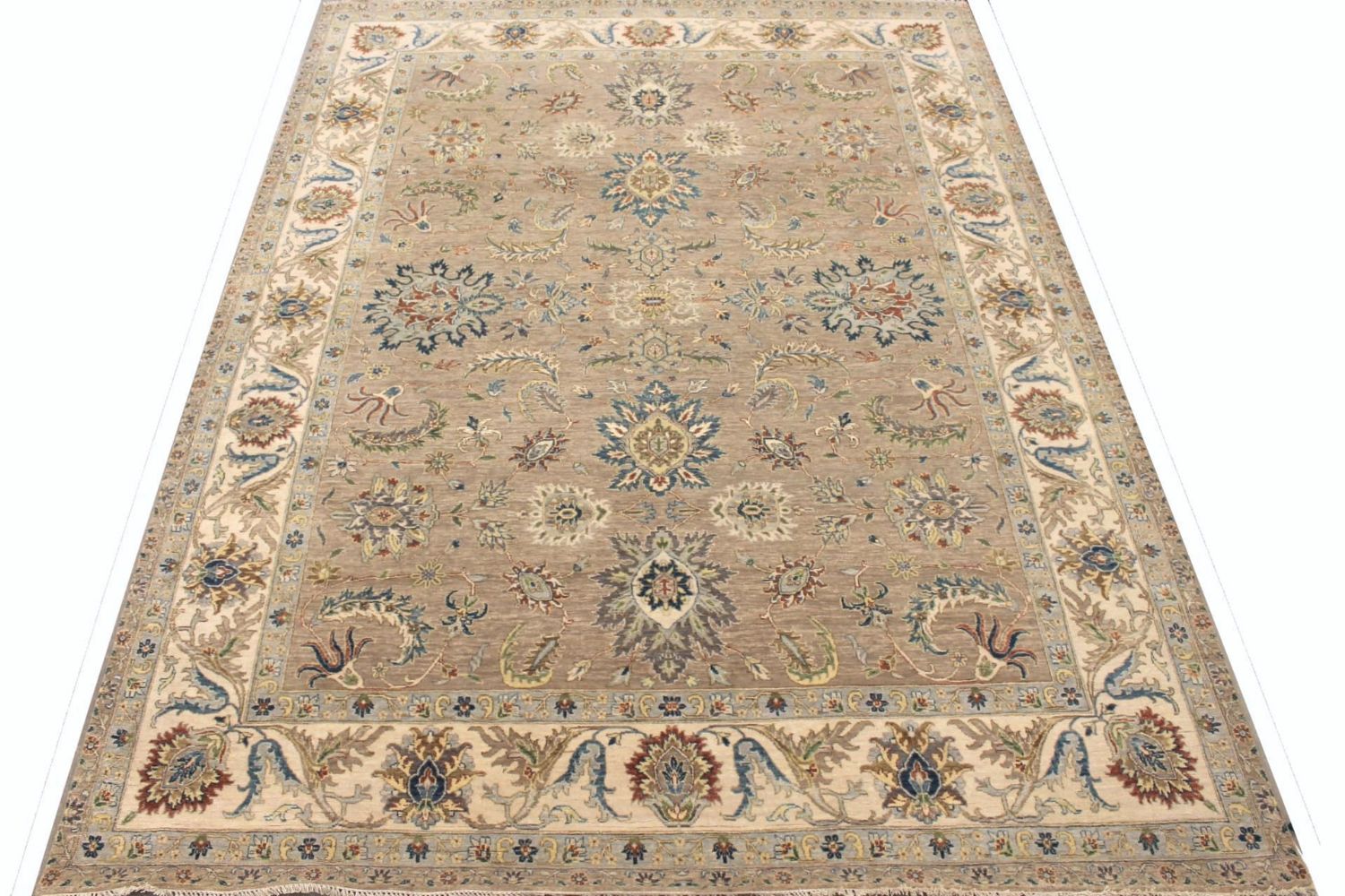 9x12 Traditional Hand Knotted Wool Area Rug - MR029759
