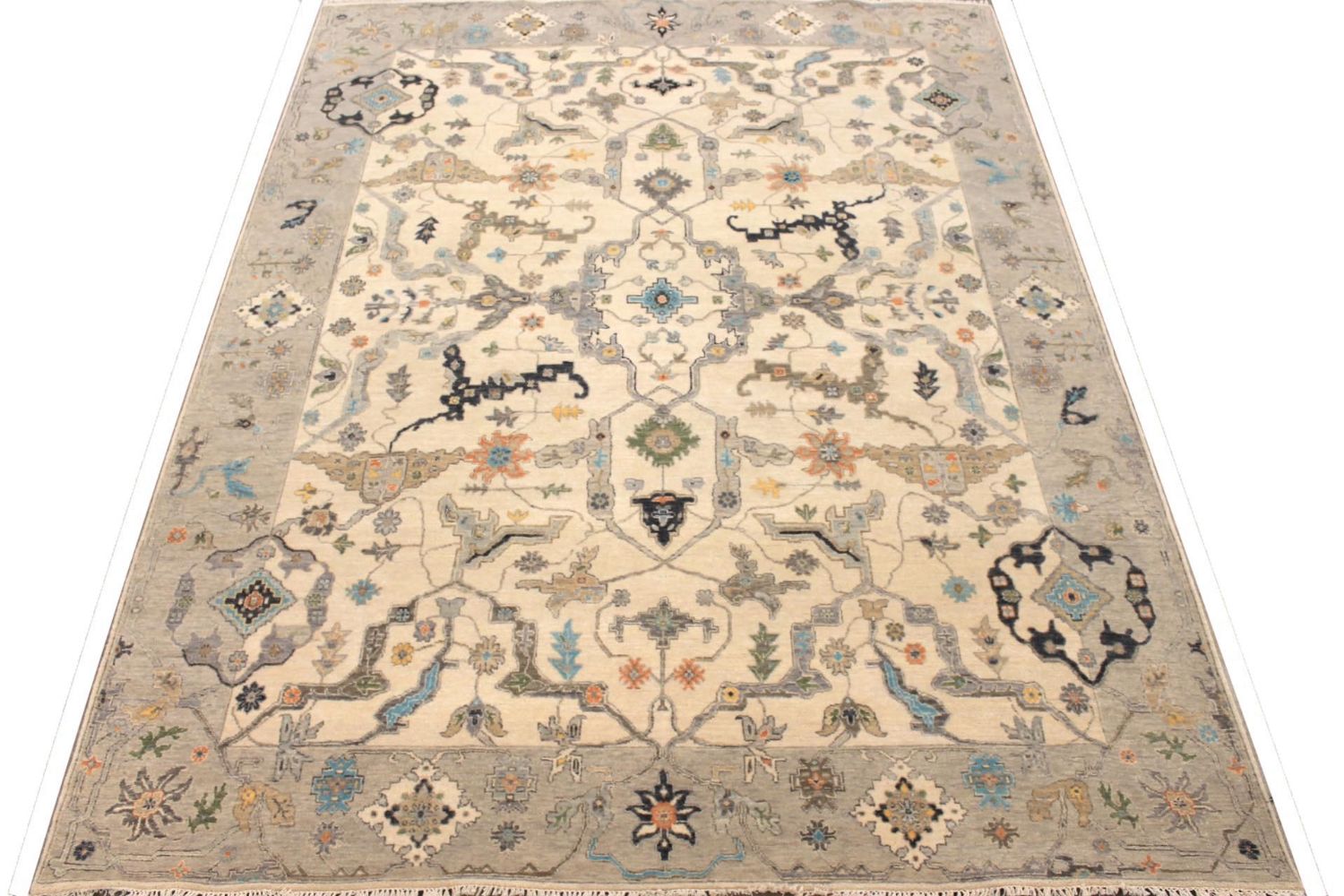 8x10 Traditional Hand Knotted Wool Area Rug - MR029761