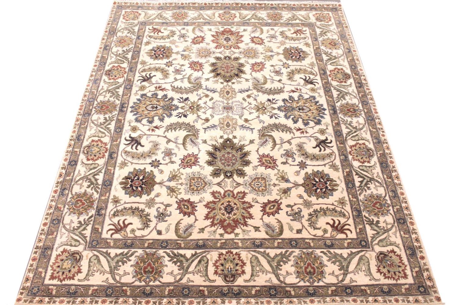 8x10 Traditional Hand Knotted Wool Area Rug - MR029767