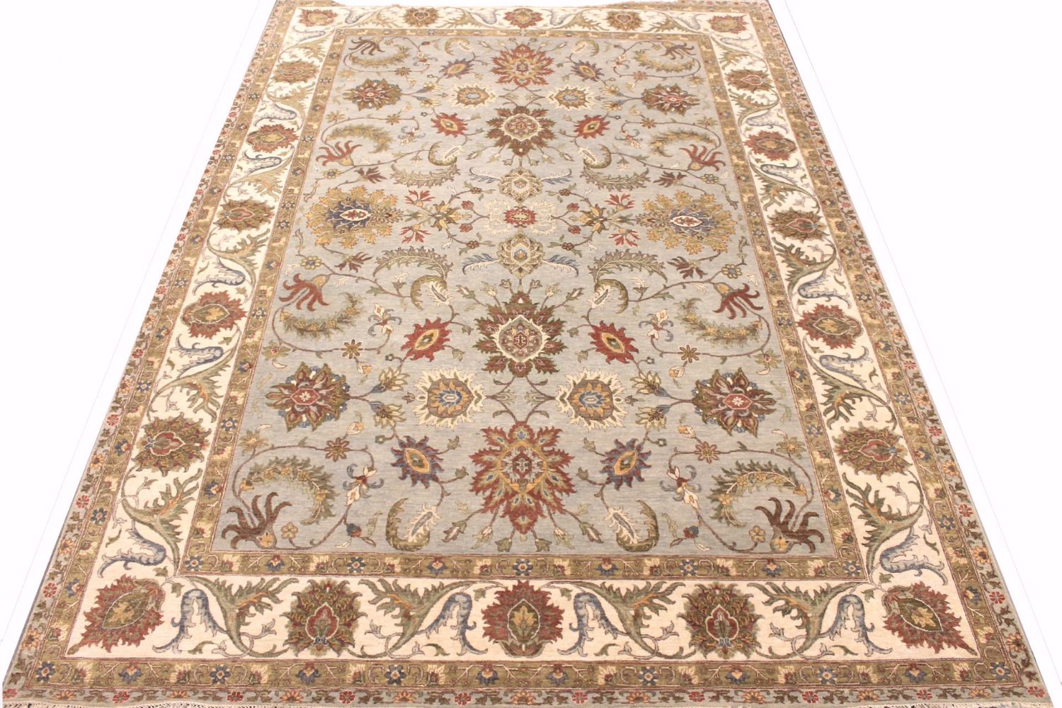 10x14 Traditional Hand Knotted Wool Area Rug - MR029770