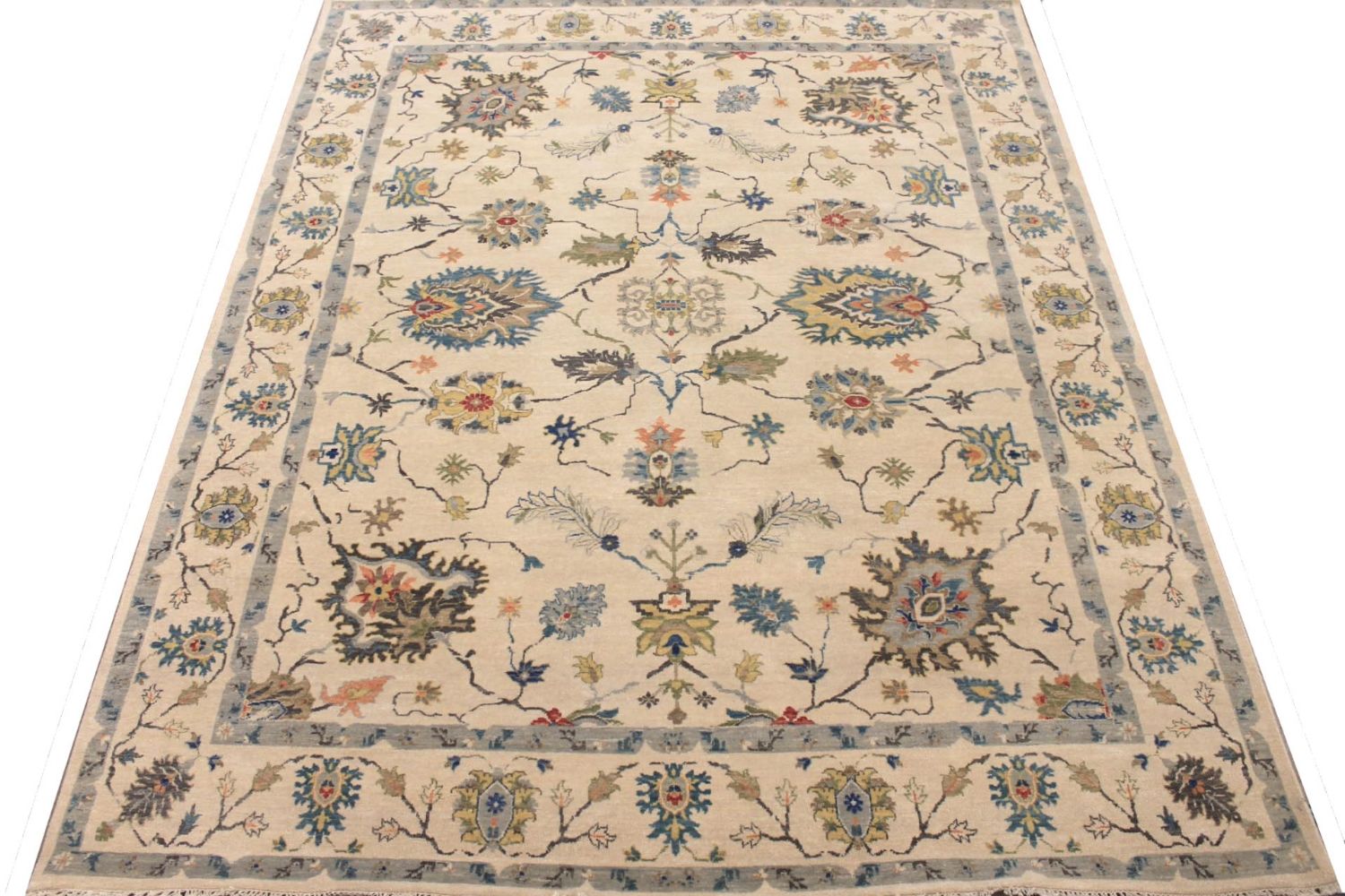 8x10 Traditional Hand Knotted Wool Area Rug - MR029773