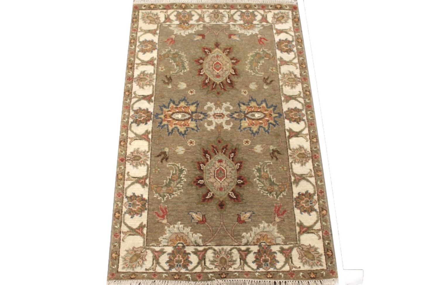 2X4 Traditional Hand Knotted Wool Area Rug - MR029785