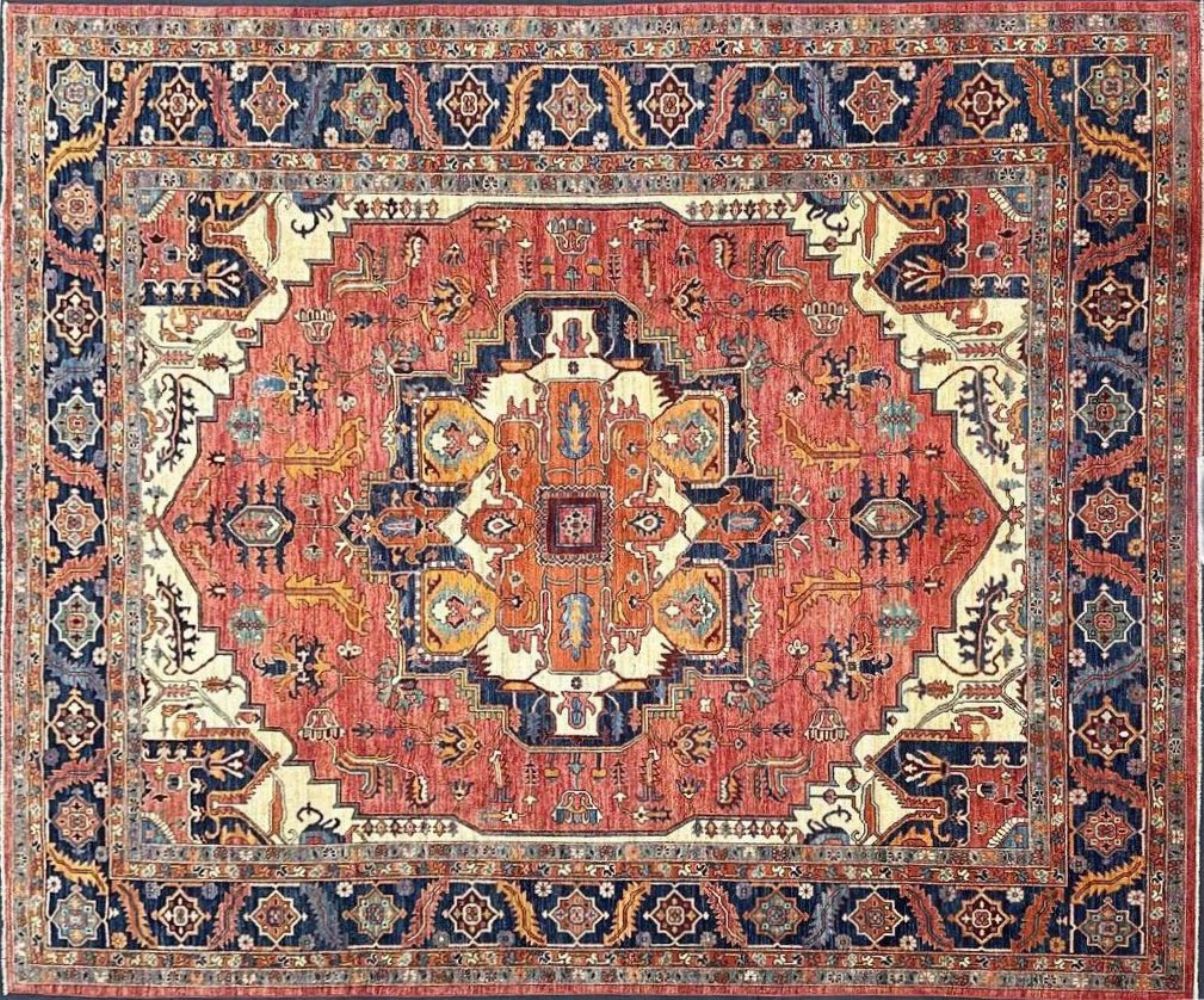 9x12 Aryana & Antique Revivals Hand Knotted Wool Area Rug - MR029874