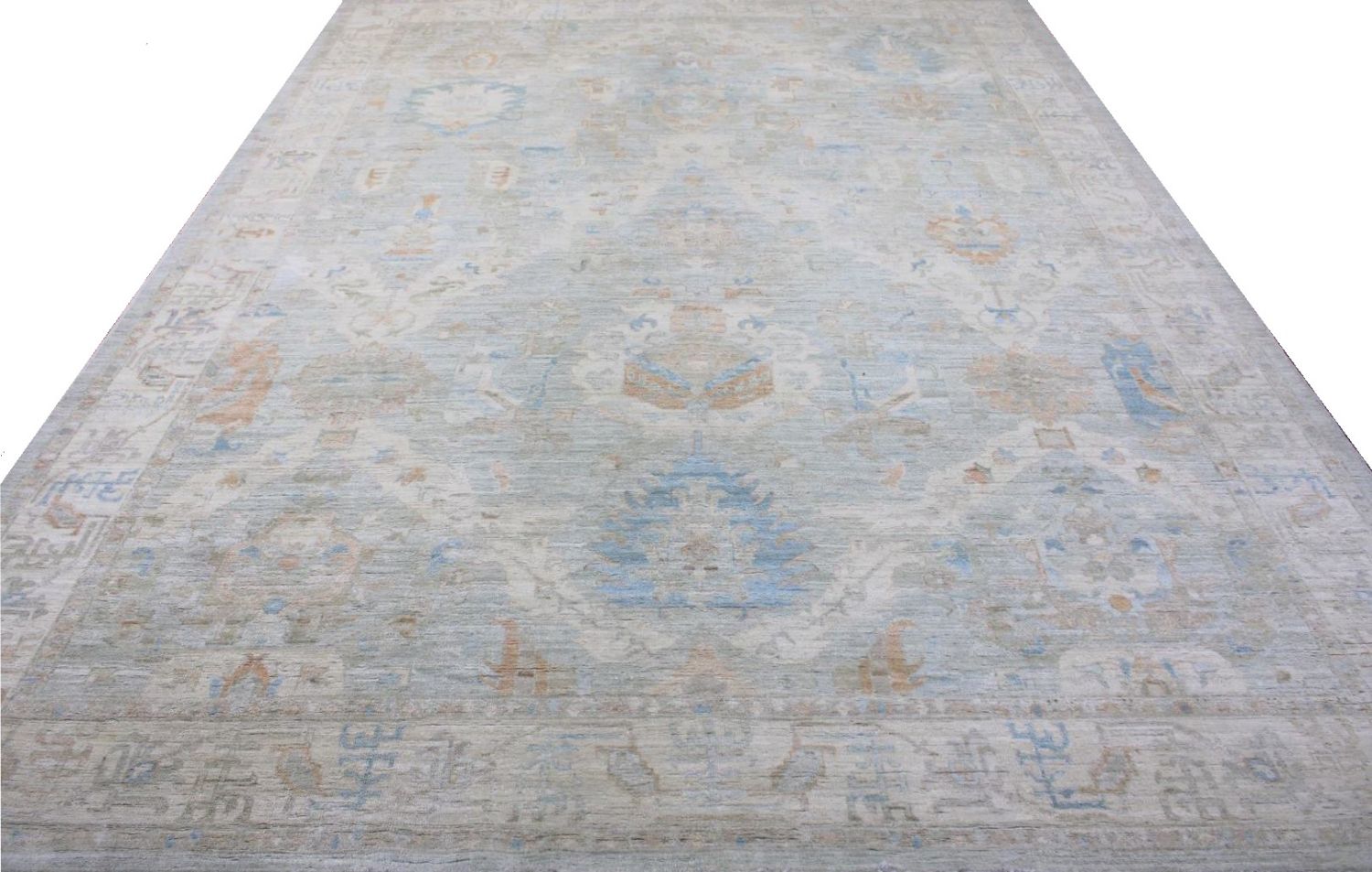 9x12 Peshawar Hand Knotted Wool Area Rug - MR029887