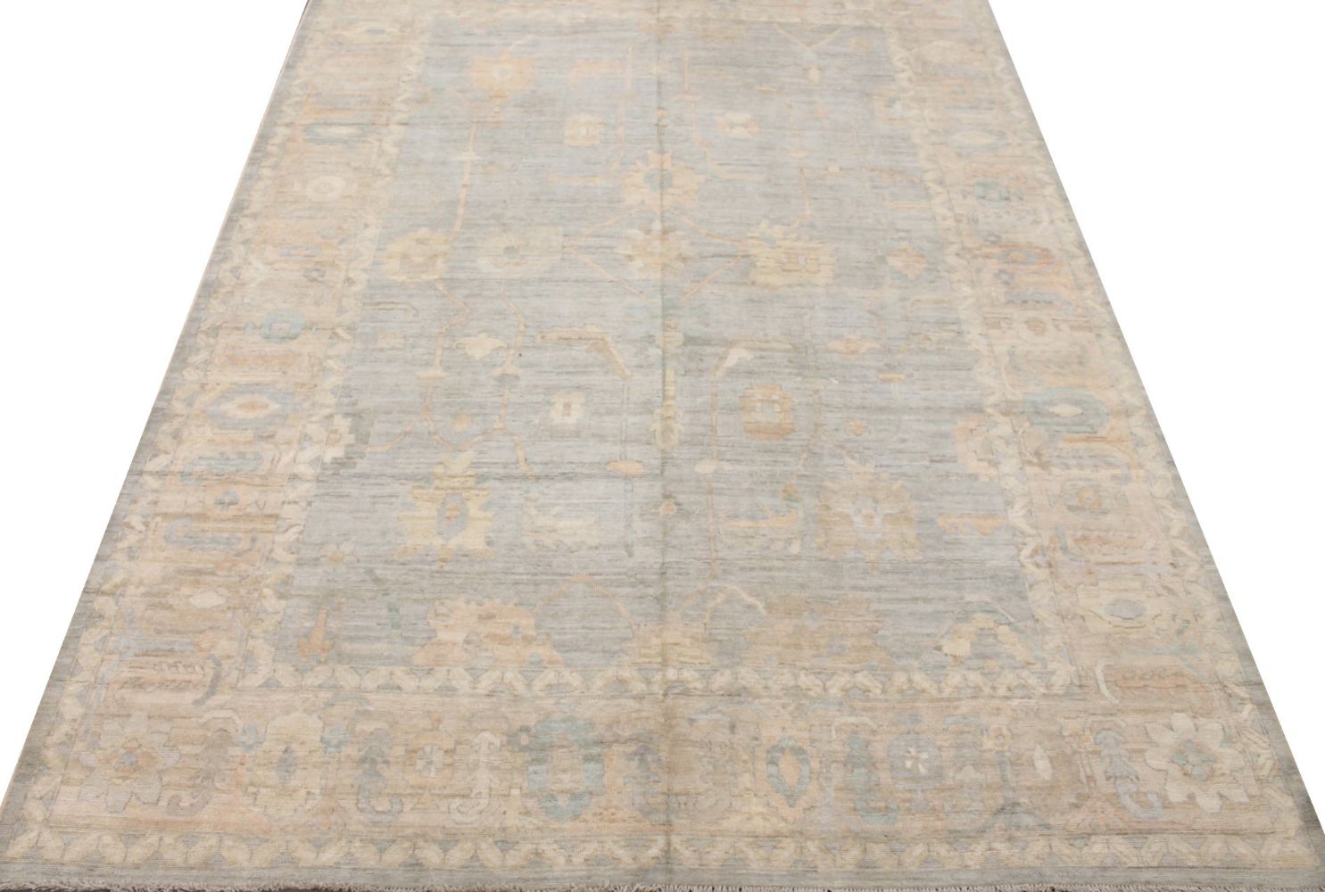10x14 Oushak Hand Knotted Wool Area Rug - MR029889