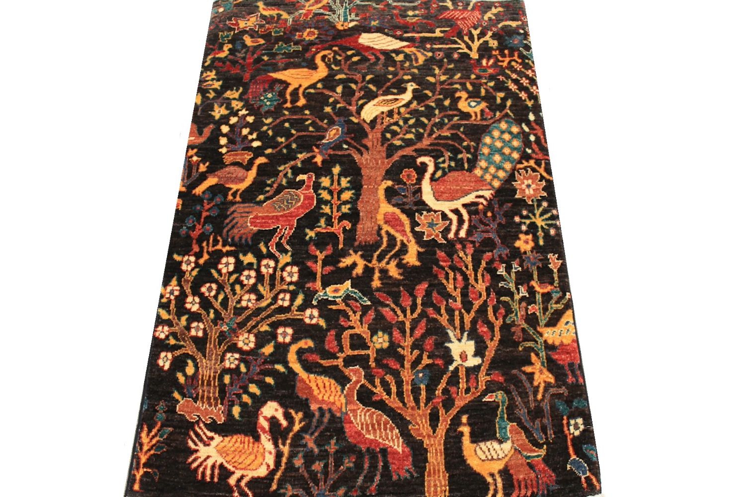 3x5 Aryana & Antique Revivals Hand Knotted Wool Area Rug - MR029928