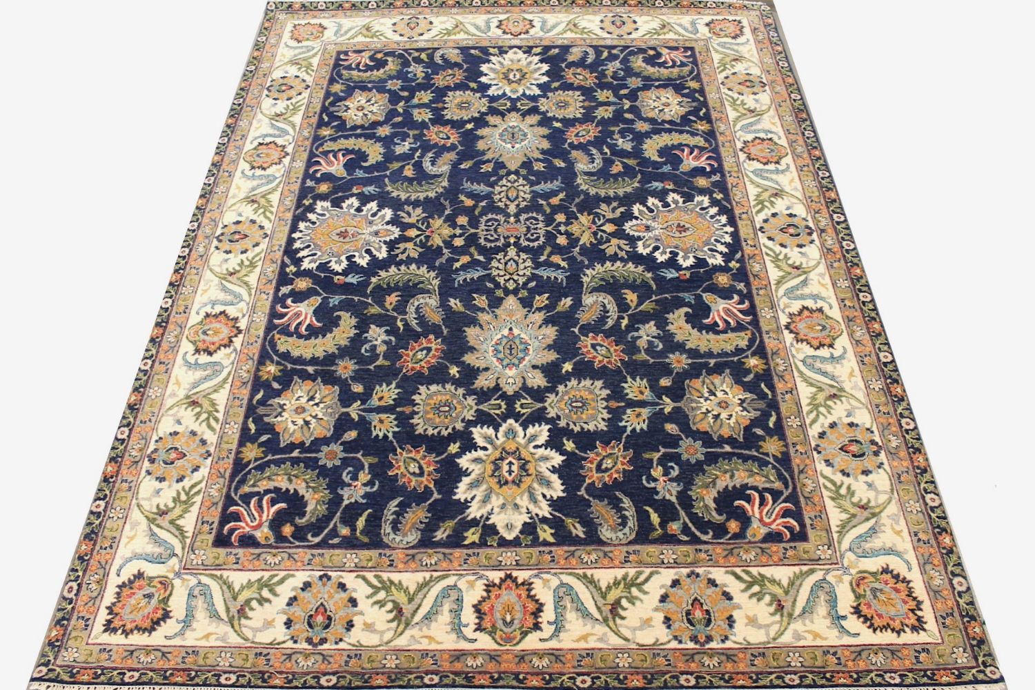 9x12 Traditional Hand Knotted Wool Area Rug - MR029976