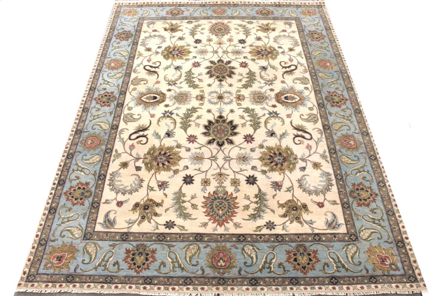 9x12 Traditional Hand Knotted Wool Area Rug - MR030005