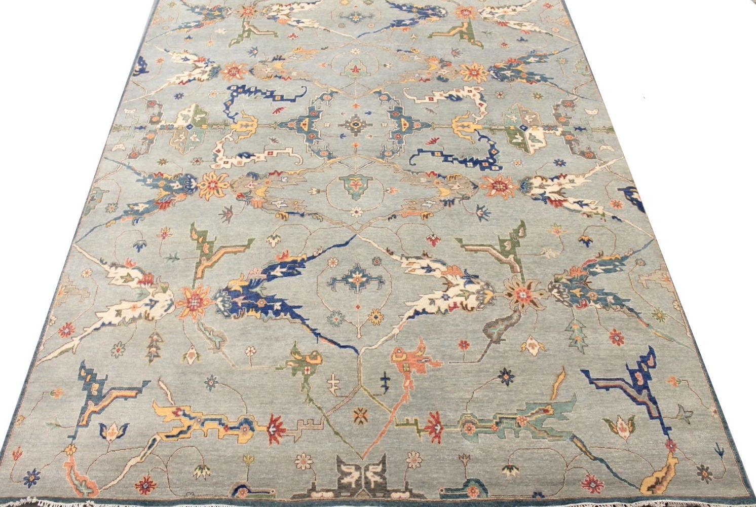 10x14 Traditional Hand Knotted Wool Area Rug - MR030008