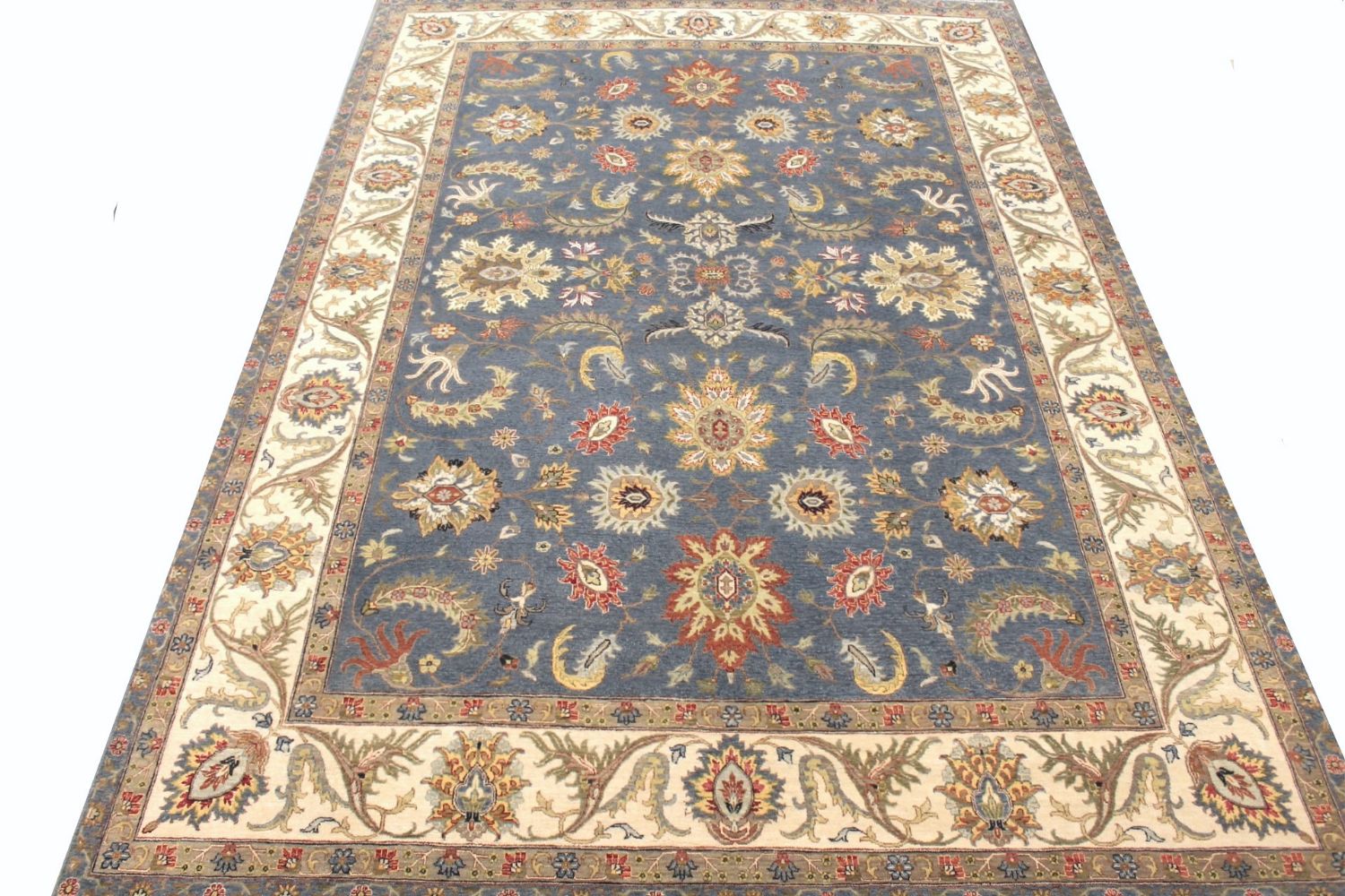 10x14 Traditional Hand Knotted Wool Area Rug - MR030009