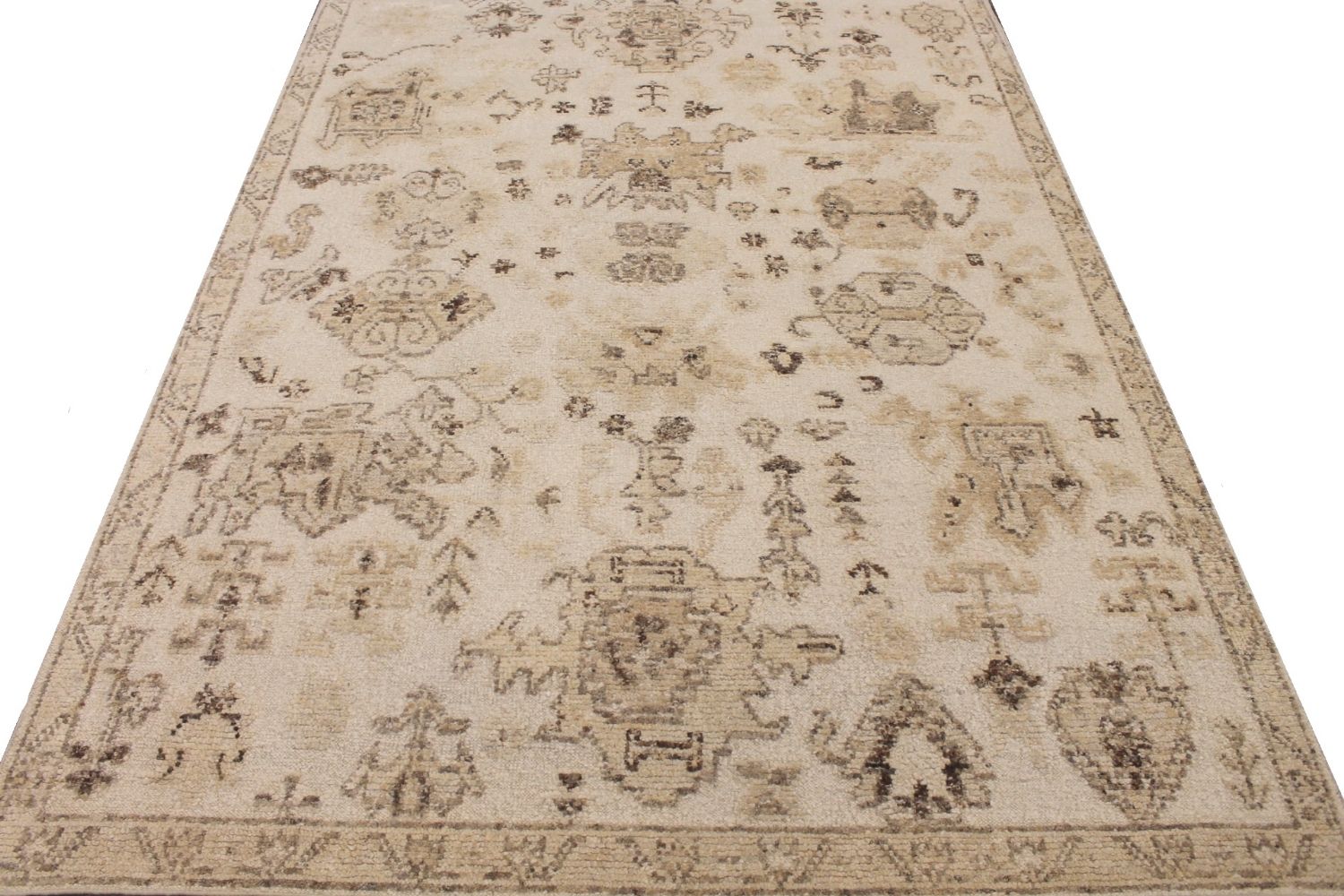 9x12 Casual Hand Knotted Wool Area Rug - MR030054