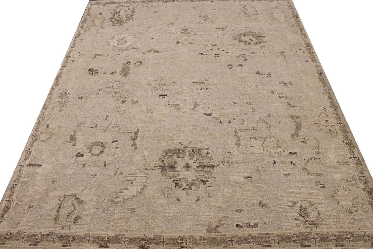 OVERSIZE Casual Hand Knotted Wool Area Rug - MR030062