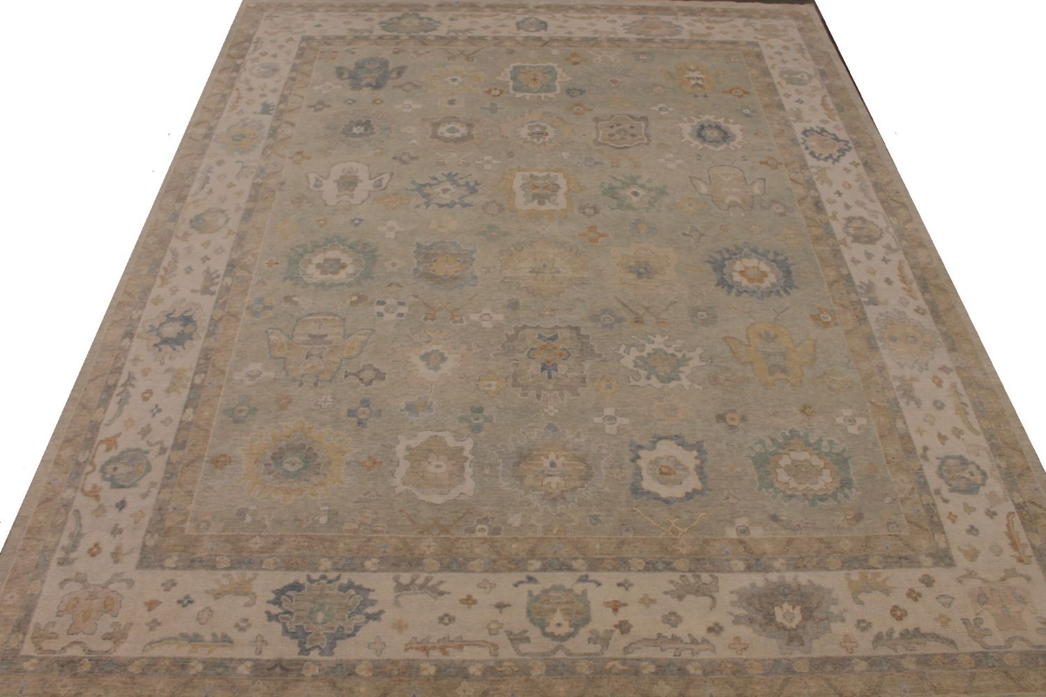 OVERSIZE Casual Hand Knotted Wool Area Rug - MR030099