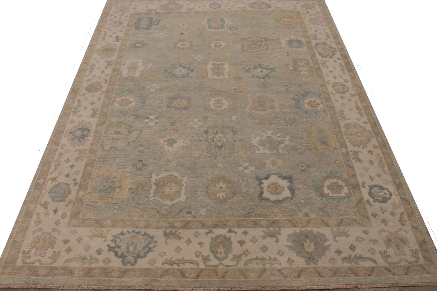 9x12 Casual Hand Knotted Wool Area Rug - MR030102