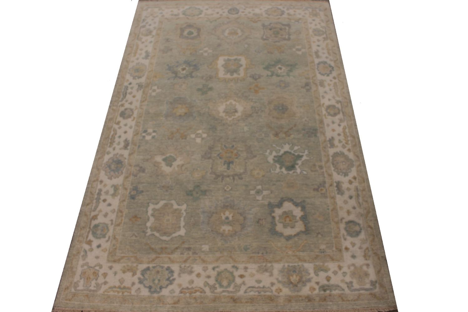 5x7/8 Casual Hand Knotted Wool Area Rug - MR030105