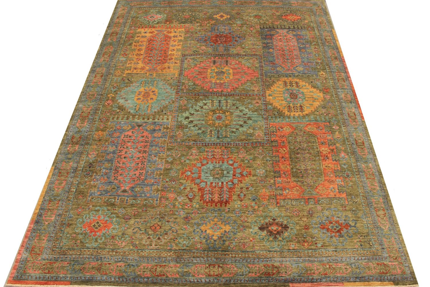 9x12 Aryana & Antique Revivals Hand Knotted Wool Area Rug - MR030143