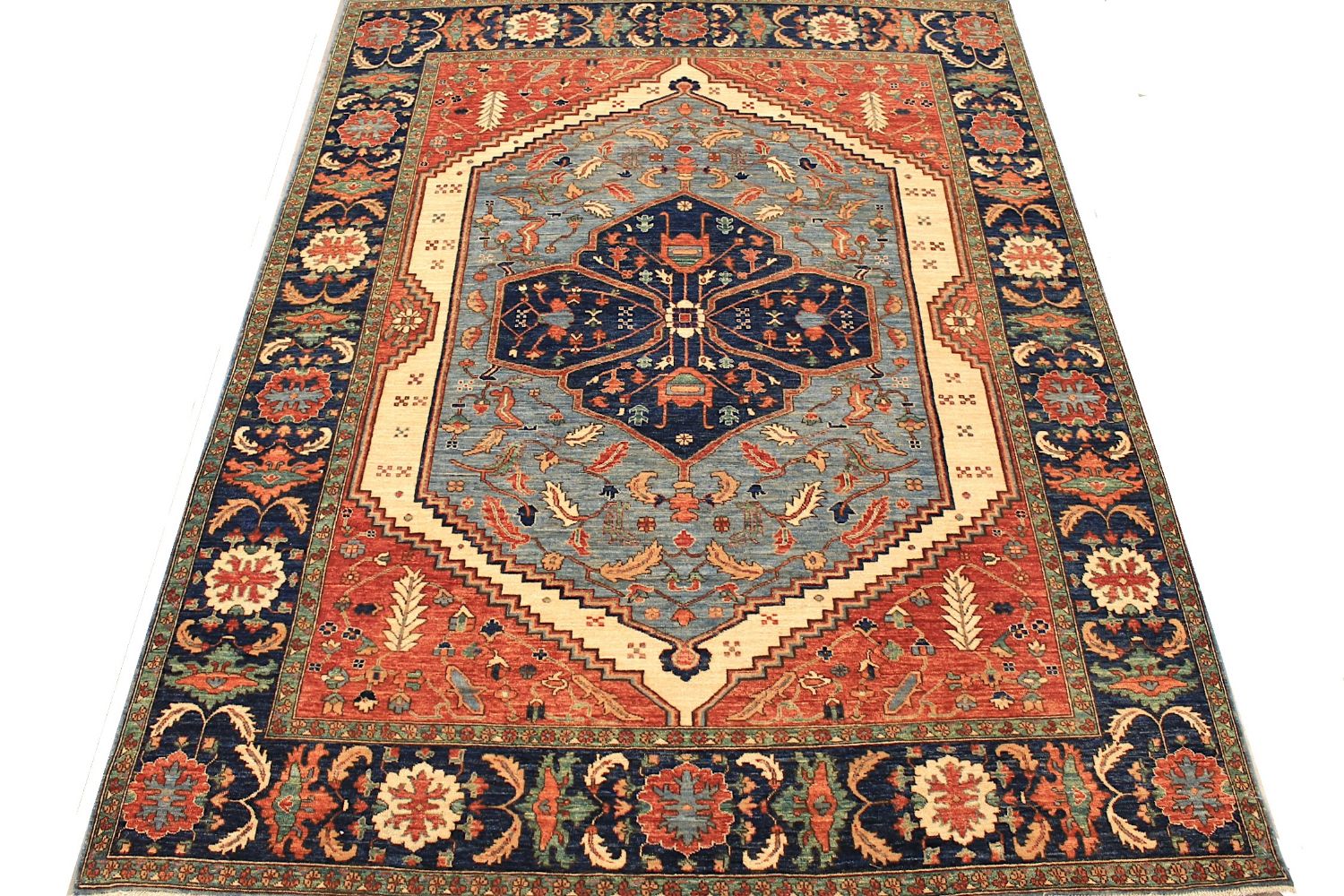 8x10 Aryana & Antique Revivals Hand Knotted Wool Area Rug - MR030150