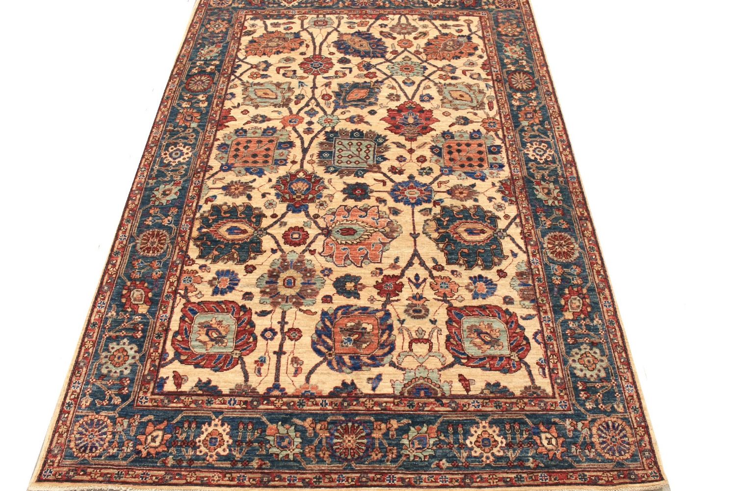 6x9 Aryana & Antique Revivals Hand Knotted Wool Area Rug - MR030151