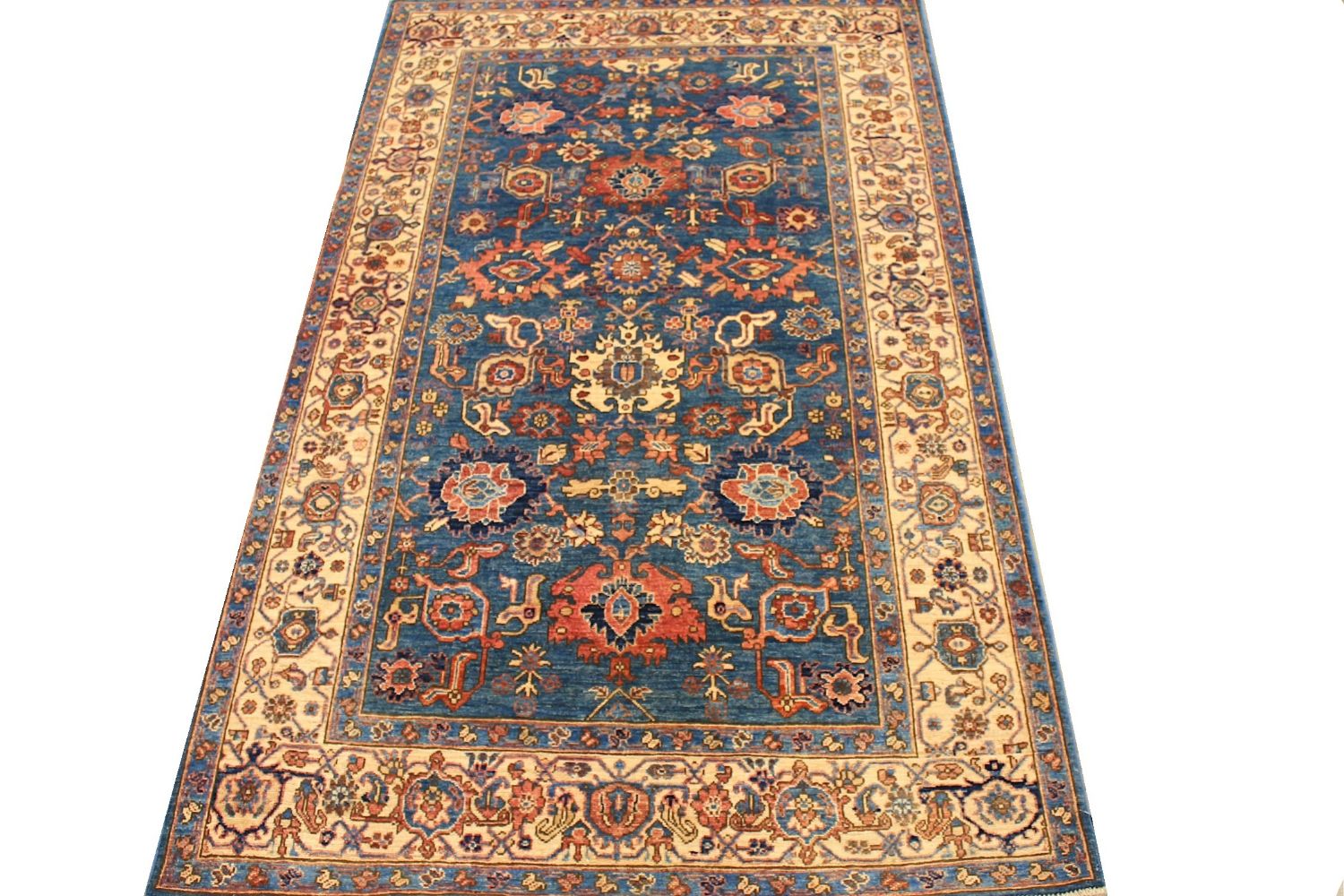 5x7/8 Aryana & Antique Revivals Hand Knotted Wool Area Rug - MR030153