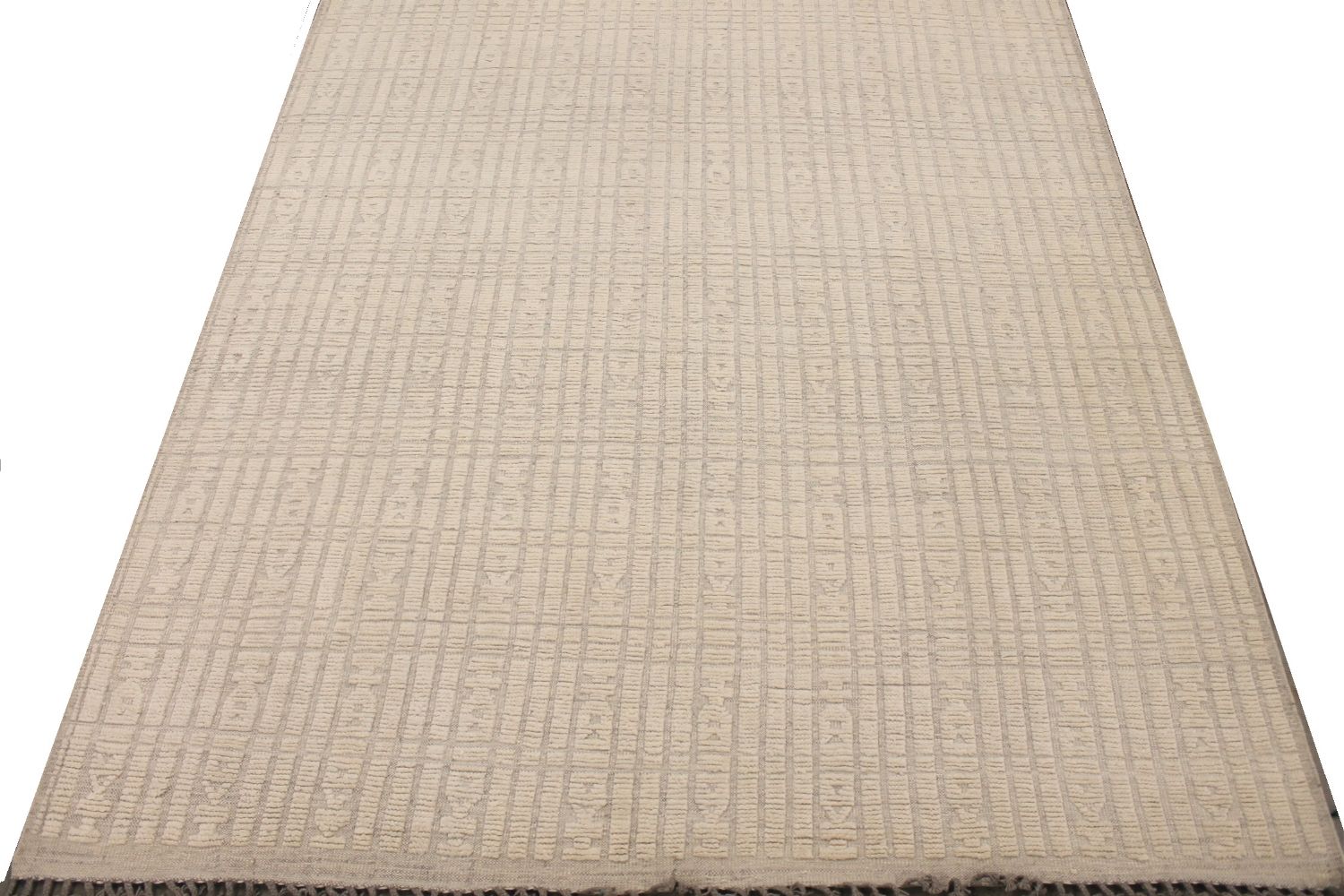 9x12 Casual Hand Knotted Wool Area Rug - MR030165