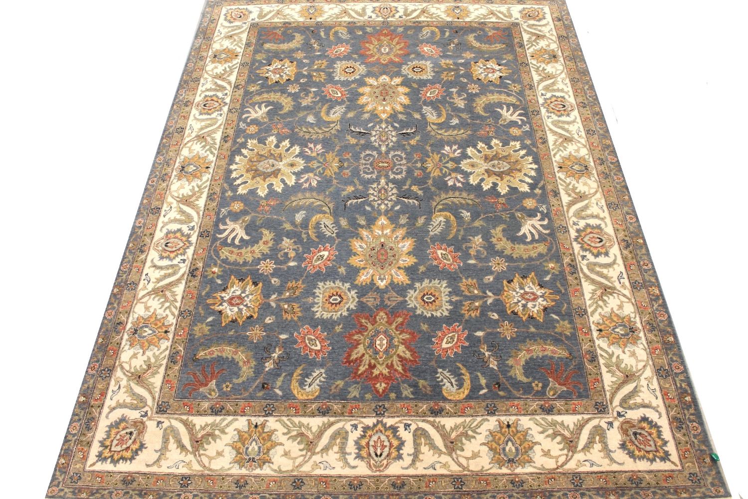 9x12 Traditional Hand Knotted Wool Area Rug - MR030250