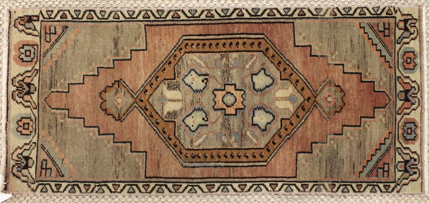 2X3 Anatolia Hand Knotted Wool Area Rug - MR030335